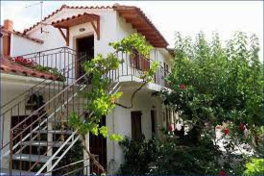 Δίχωρο Στούντιο Στον Κέντρο Του Αρμενιστή Apartment Armenistis  Exterior photo