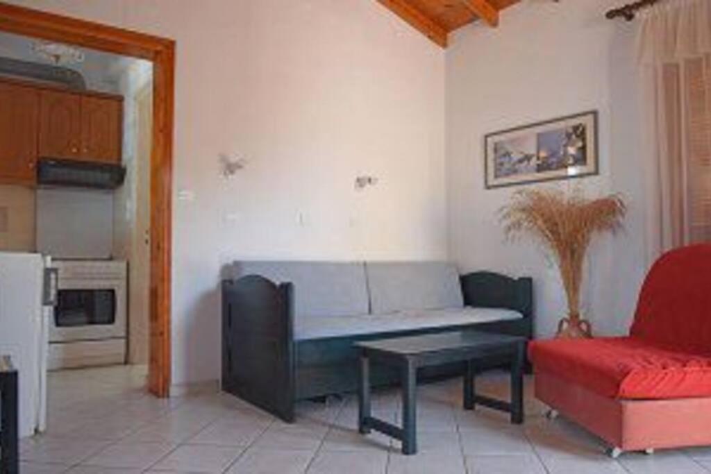 Δίχωρο Στούντιο Στον Κέντρο Του Αρμενιστή Apartment Armenistis  Exterior photo